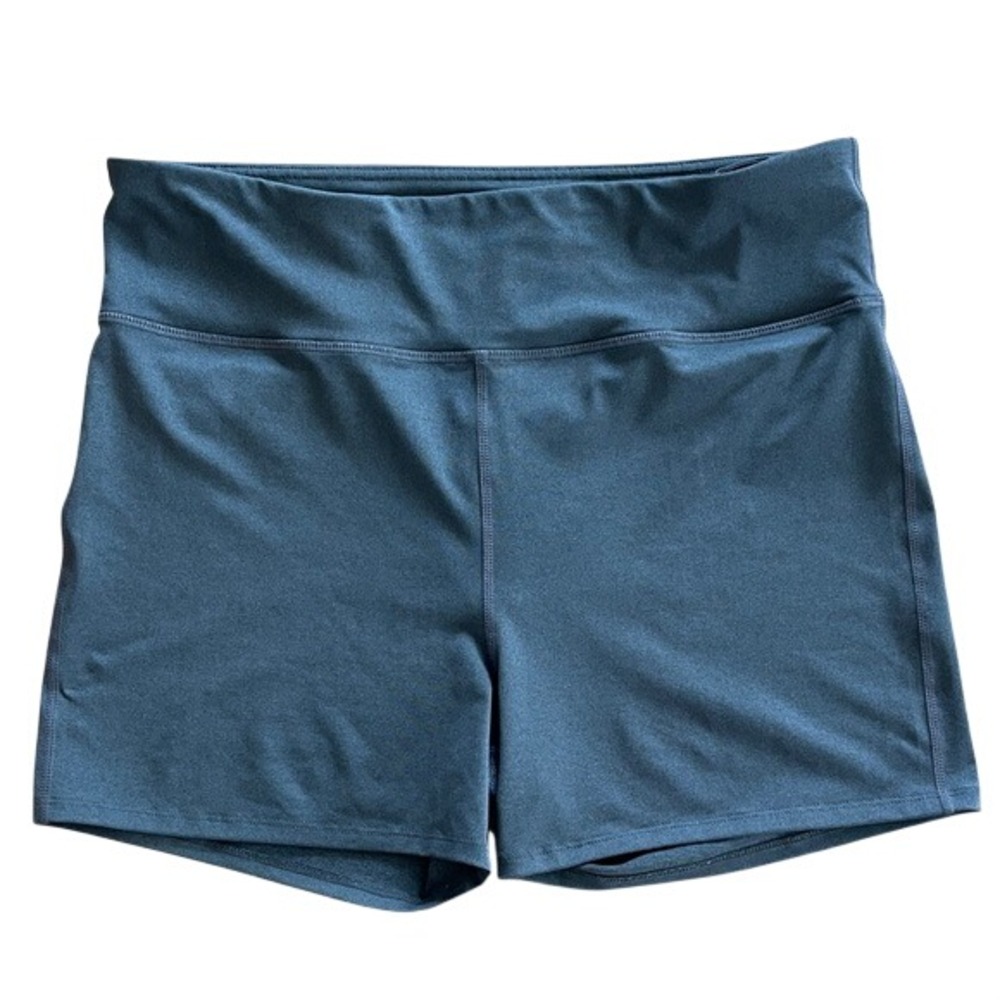 Walk Pop Gray High-Waist Active Shorts XL